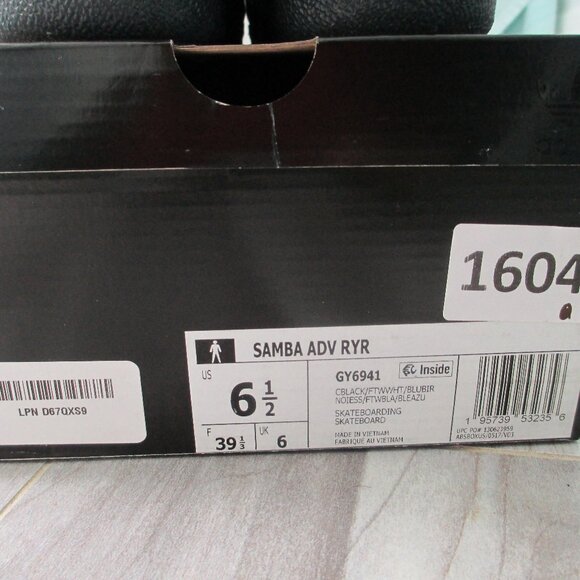 Adidas Samba ADV RYR Gino Iannucci 'Black Blue Bird' - Picture 10 of 11